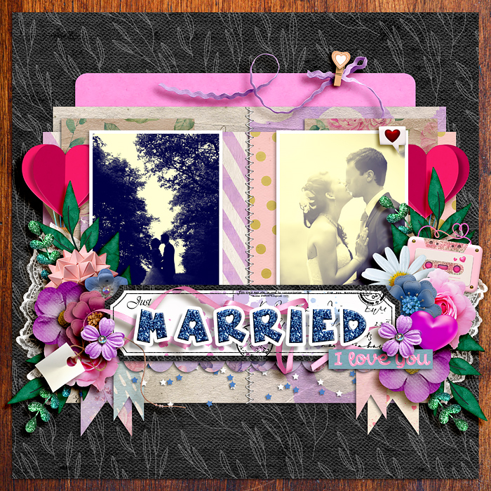Just married