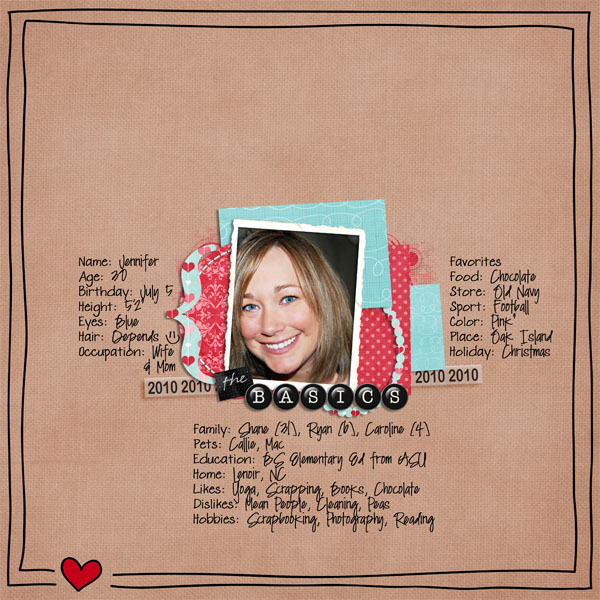 Just the Basics (Book of Me)