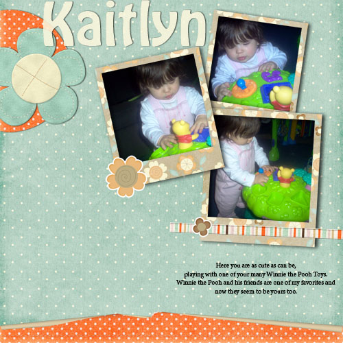 Kaitlyn and Pooh