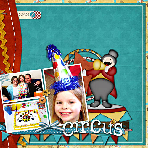 Katie 6 Bday Left Page