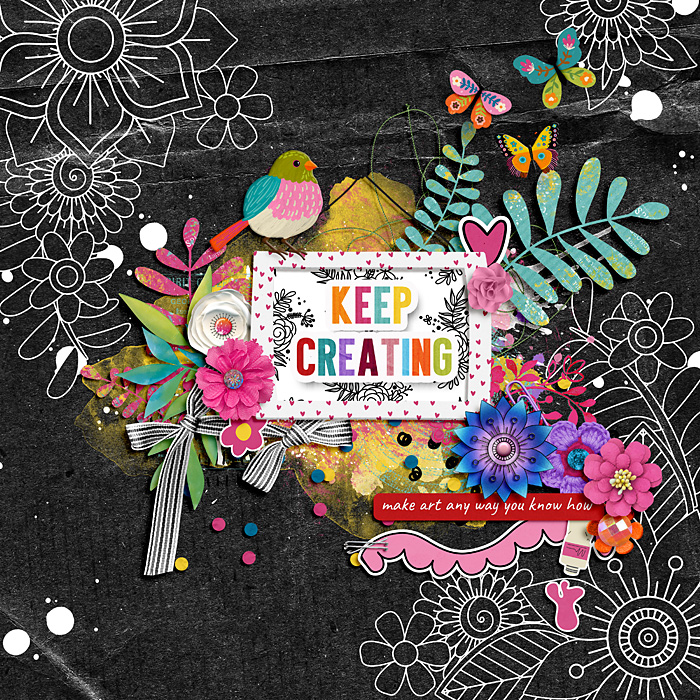 keep creating