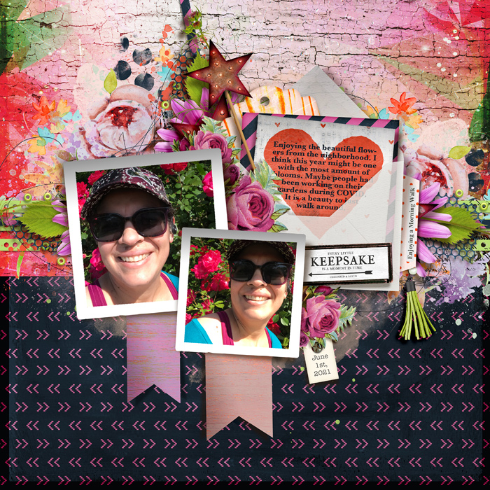 Keepsake - wild Card Challenge