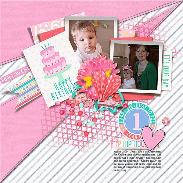 Kendra - 1st Birthday