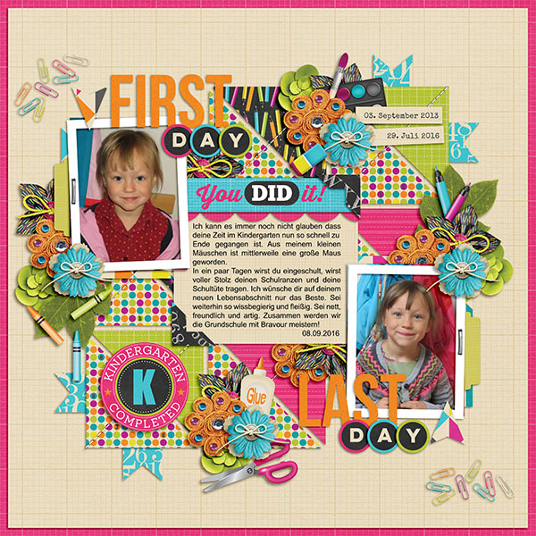 Kindergarten completed