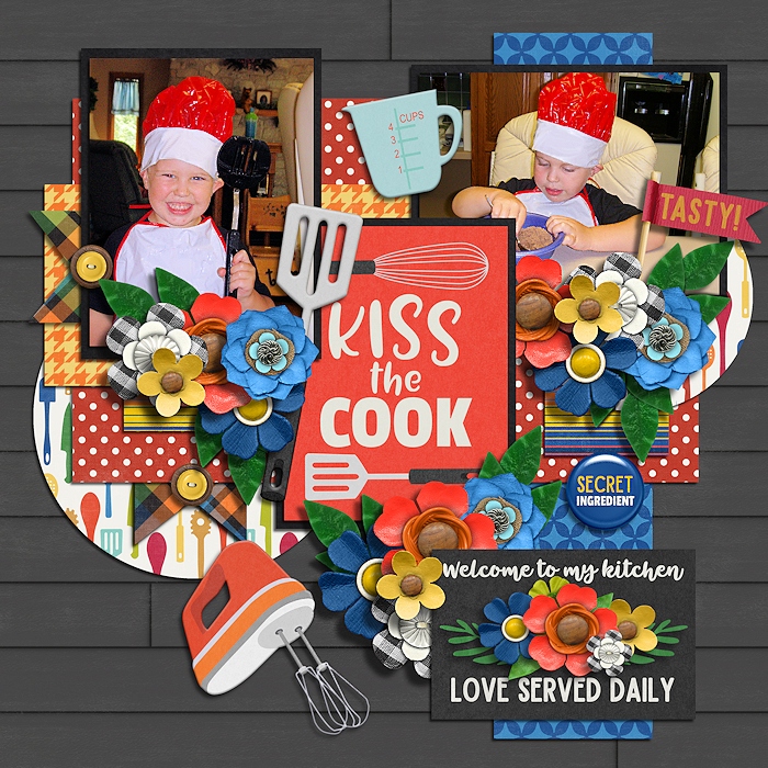 Kiss the cook