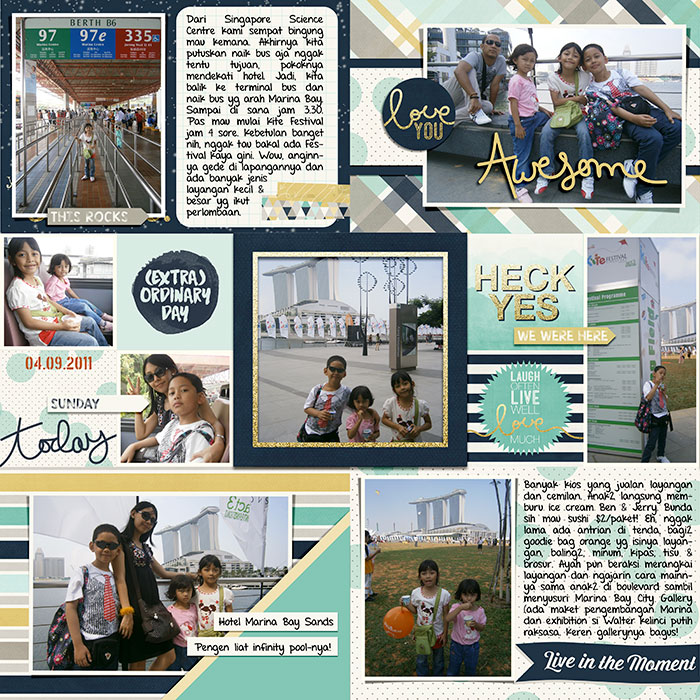 Kite Festival in Singapore (left page)