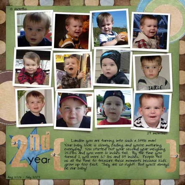 Landen's 2nd year