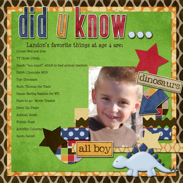 Landon Trivia