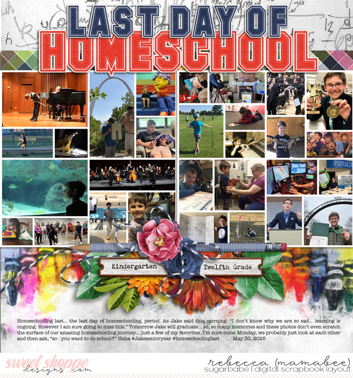 Last day of homeschooling