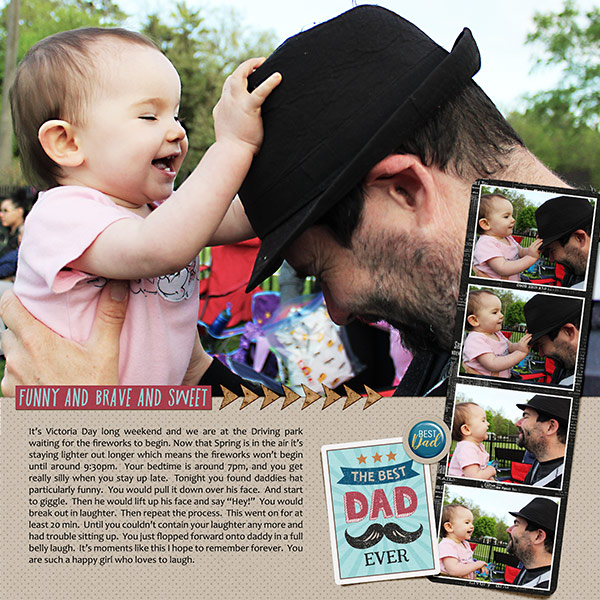 Laughing with Daddy