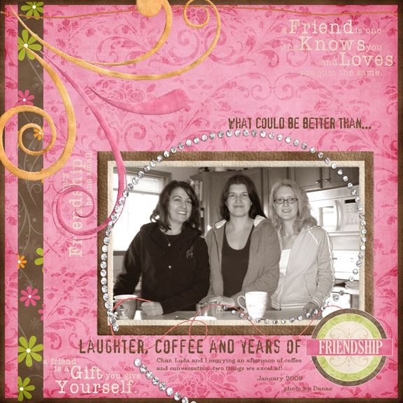Laughter, coffee, friendship