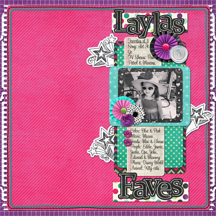 Layla's Favorites at Three (SQUARE 2)