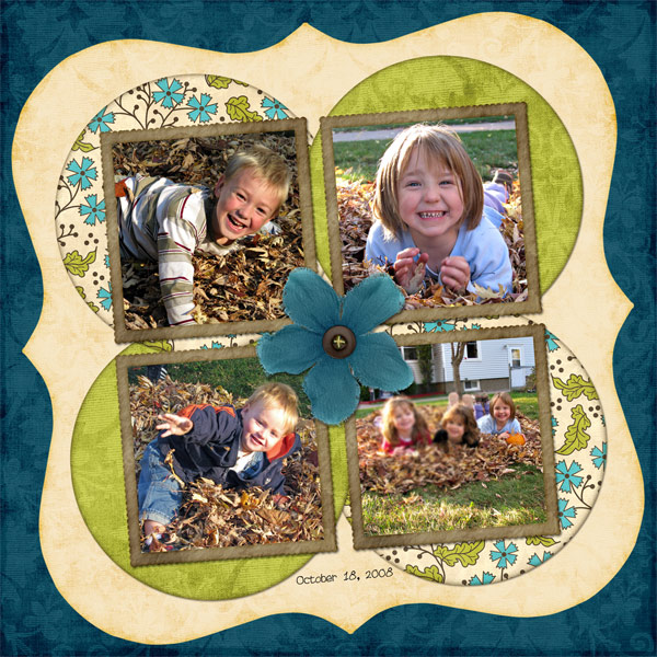 Leaf Pile Fun