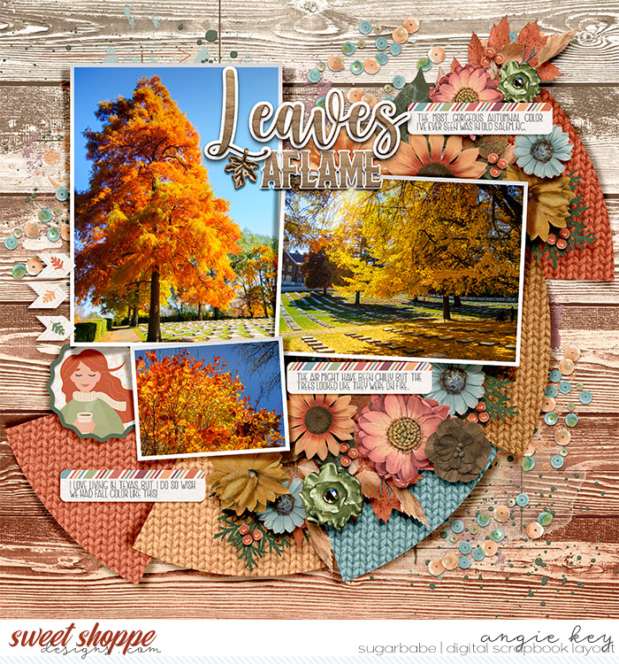 Leaves Aflame