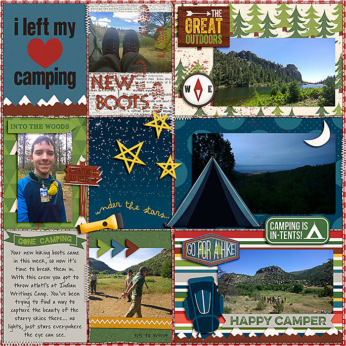 Left My Heart Camping