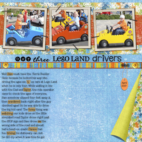 LegoLand Drivers!