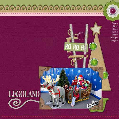 Legoland Sleigh