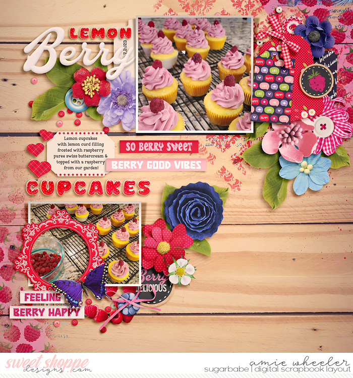 Lemon Berry Cupcakes