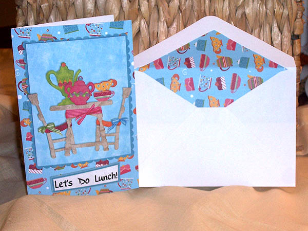 Let's Do Lunch Card