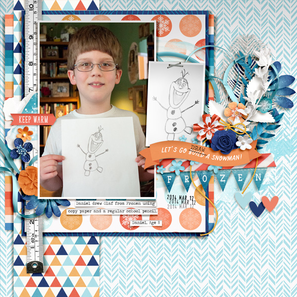 Let's Go Draw A Snowman!