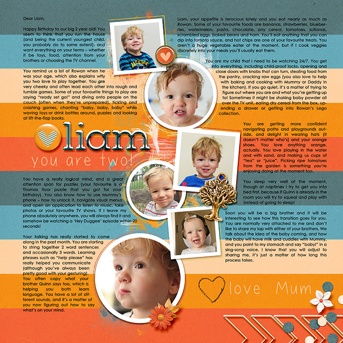 Letter to Liam (age 2)