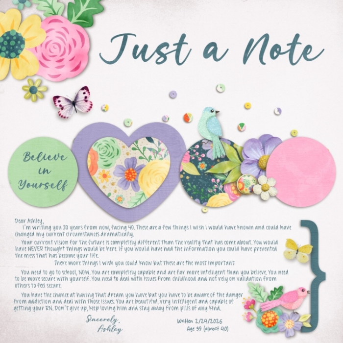 Letter to myself n