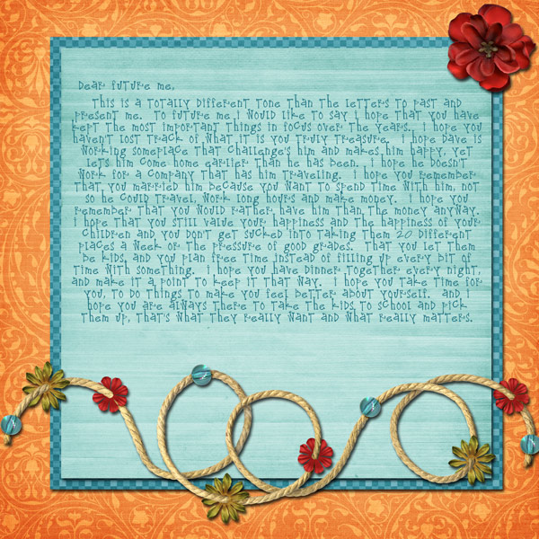 Letters to Me-Future