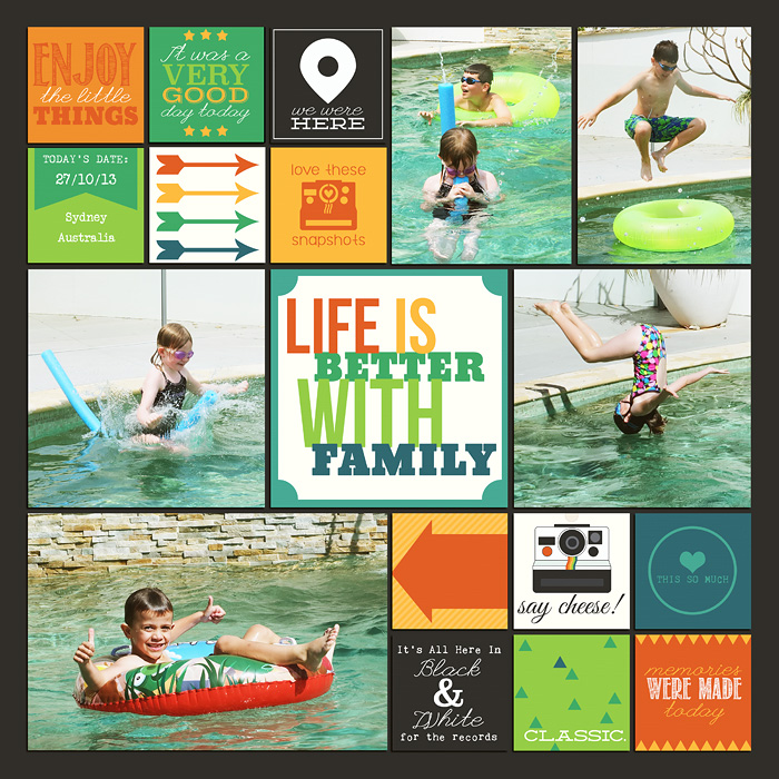Life is better with family