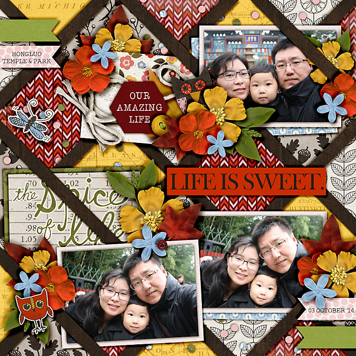 Life is sweet.