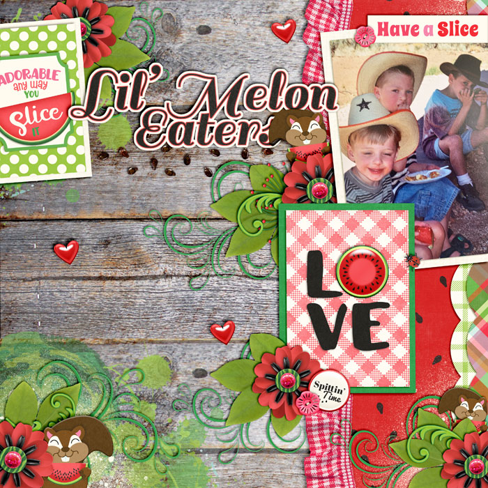 Lil melon eaters