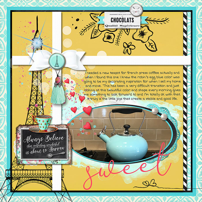 little blue teapot