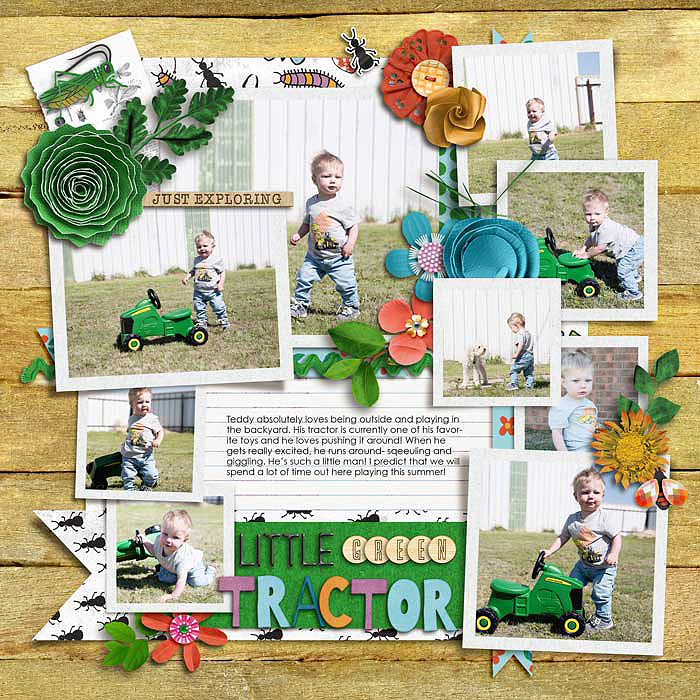 Little Green Tractor