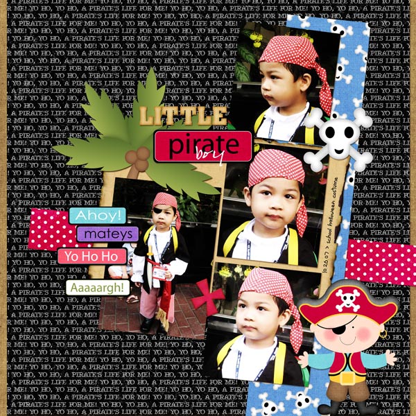 Little Pirate boy