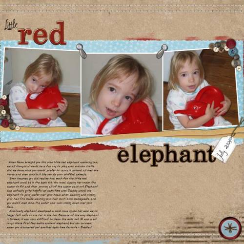 Little Red Elephant