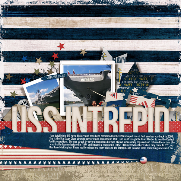 LJS Designs - Family Hero: Genealogy Bundle - USS Intrepid