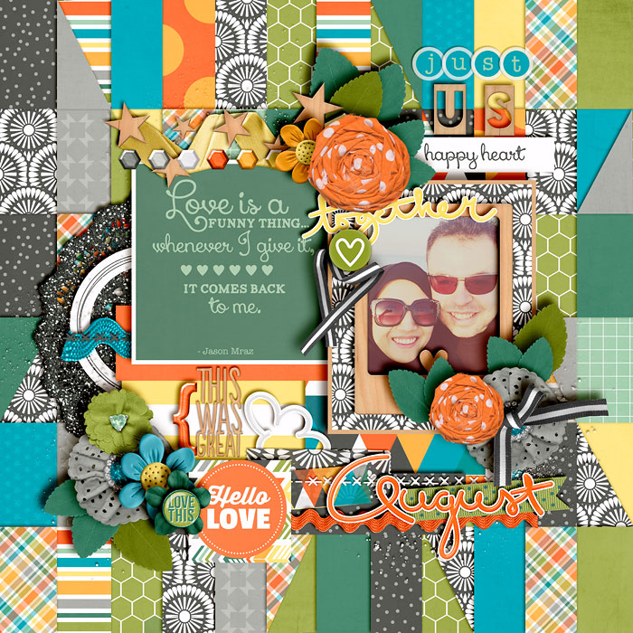 LO323 - Just Us A Happy Heart