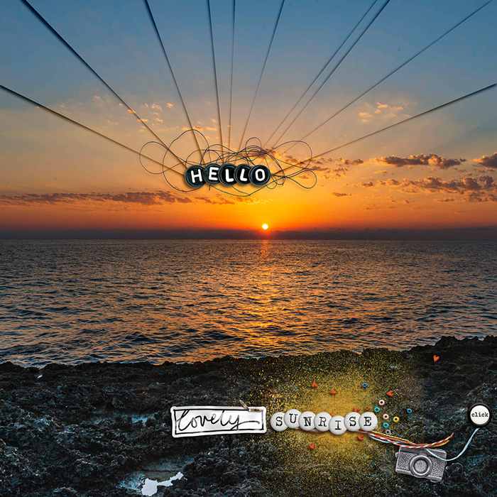 Lovely sunrise
