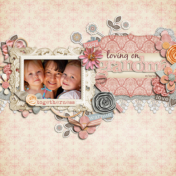Loving on Grandma