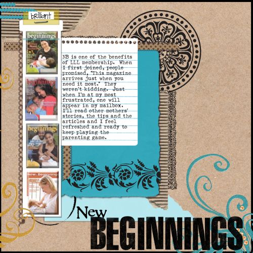 Magazines:  New Beginnings