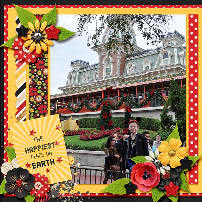 Magic Kingdom & Monorail left