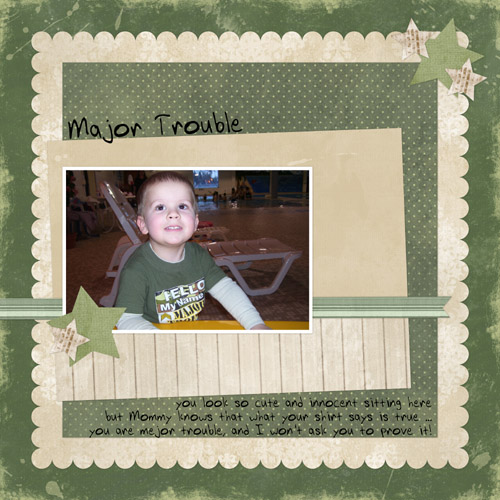 major trouble