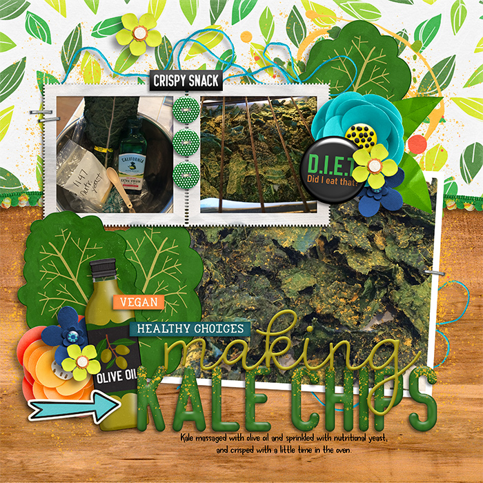 Making Kale Chips