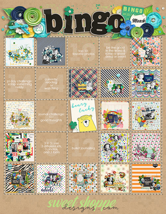 March Bingo Card