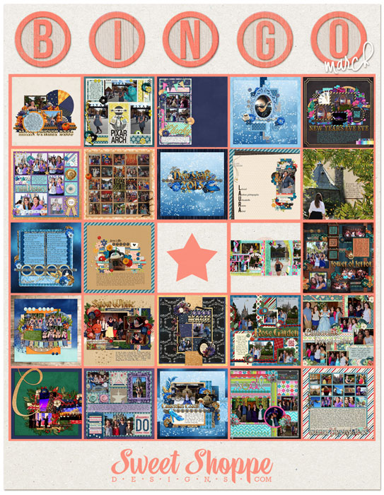 March Bingo Challenge