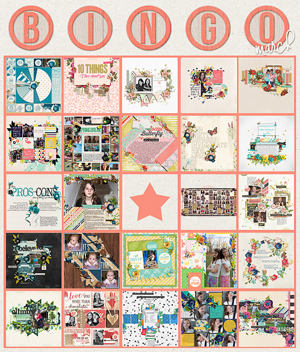 march bingo tracker