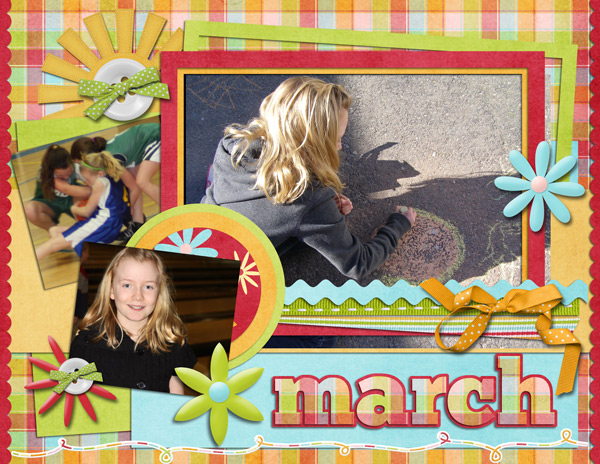 March Calendar Top