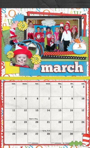 March Calendar