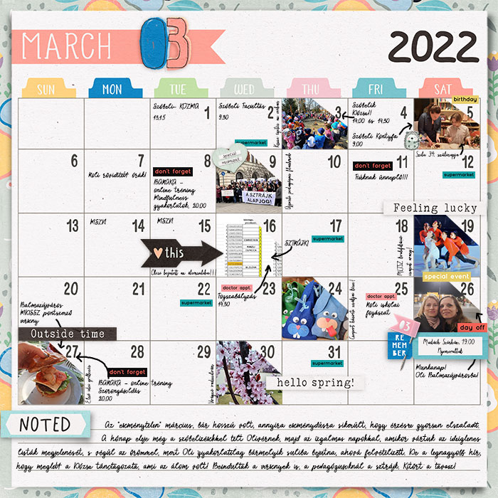 March story