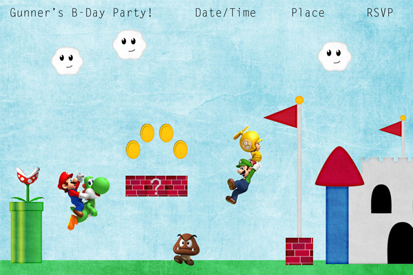 Mario Invite!