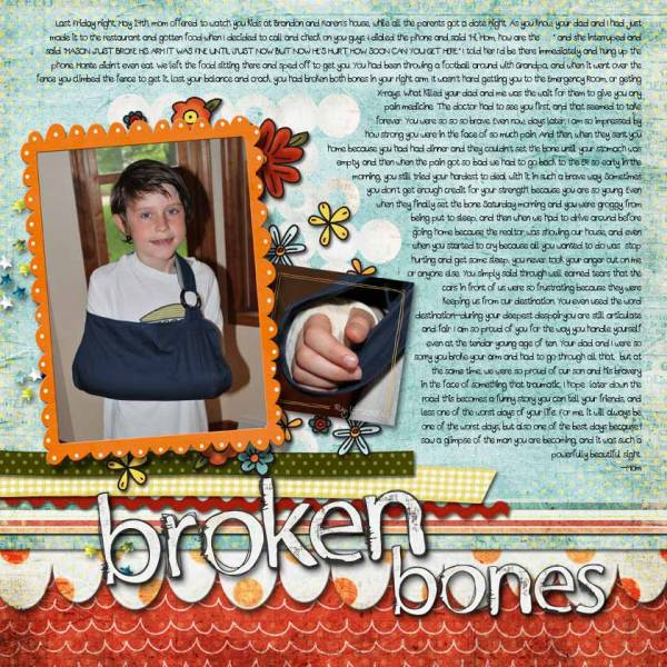 Mason's Broken Arm